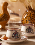KARACA SERVICE A CAFE NAKKAS 90ML 6 PERSONNES