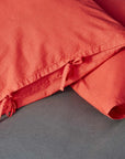 NAUTICA HOUSSE DE COUETTE PRUVA ROUGE ANTRHACITE 200X220CM