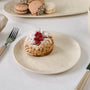 KARACA ASSIETTE A DESSERT NEBULA BEIGE 15.5CM - ALINDA HOME 