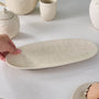 KARACA PLAT DE SERVICE NEBULA BEIGE 29 CM - ALINDA HOME 
