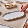 KARACA PLAT DE SERVICE OVALE NEW CARMEN 24 CM - ALINDA HOME