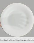 KARACA FINE PEARL SERVICE A BRUNCH NEW FAME GOLD 6 PERSONNES 26 PIECES - ALINDA HOME 