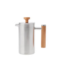 KARACA DOUBLE WALL STAINLESS STEEL OAK FRENCH PRESS 350ML