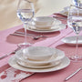 KARACA SERVICE DE TABLE BONE NEW OLIO 53 PIECES 12 PERSONNES - ALINDA HOME