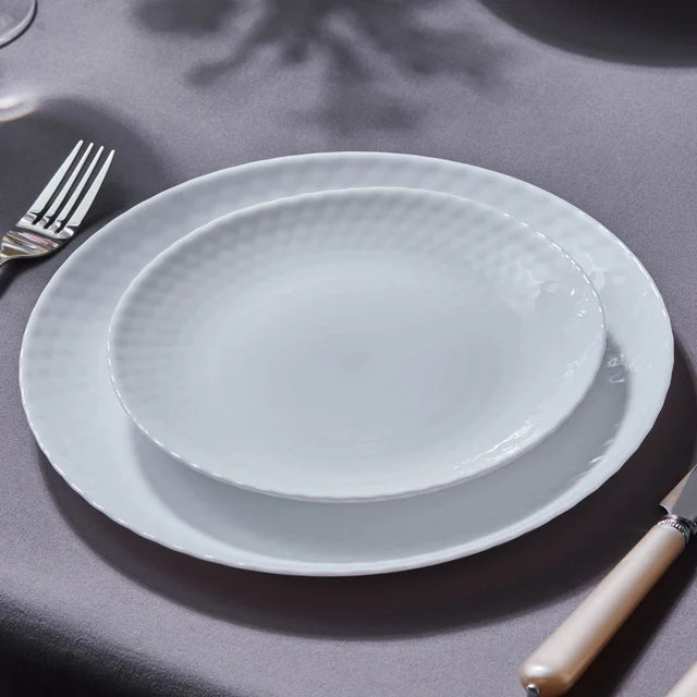 KARACA WHITE DIAMOND OPAL SERVICE DE TABLE 24 PIECES 6 PERSONNES - ALINDA HOME 