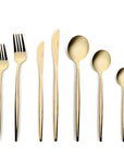 KARACA ORION CHAMPAGNE MATTE GOLD ENSEMBLE DE COUVERTS 30 PIECES - ALINDA HOME