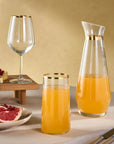 KARACA ENSEMBLE DE VERRE ORLANDO 25 PIECES 12 PERSONNES - ALINDA HOME 