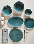 KARACA SERVICE DE TABLE EARTH COLLECTION OSCAR 55 PIECES 12 PERSONNES - ALINDA HOME 