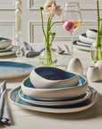 KARACA SERVICE DE TABLE EARTH COLLECTION OSCAR 55 PIECES 12 PERSONNES - ALINDA HOME 