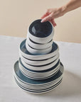 KARACA SERVICE DE TABLE EARTH COLLECTION OSCAR 55 PIECES 12 PERSONNES - ALINDA HOME 