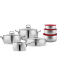 KARACA BATTERIE DE CUISINE PISIR SAKLA 13 PIECES