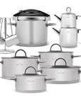 KARACA BATTERIE DE CUISINE PLATINIUM 17 PIECES