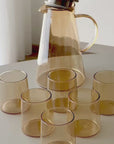 KARACA SERVICE A BOISSON SERENE ANTHRACITE | 7 PIECES