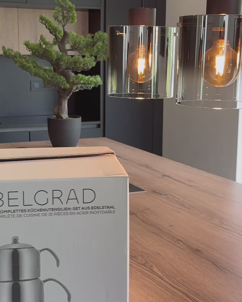 KARACA BATTERIE DE CUISINE BELGRAD 15 PIECES - ALINDA HOME 