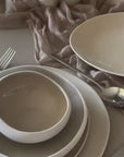 KARACA EARTH NEW CUPID 55-Piece Dinnerware Set for 12 People