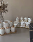 ACAR LOT DE POT A EPICES TAMARA 8 PIECES
