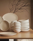 KARACA SERVICE DE TABLE EARTH NEW CUPID 55 PIECES 12 PERSONNES - ALINDA HOME