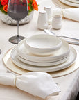 KARACA STREAMLINE NEW SUNSET GOLD SERVICE DE TABLE 59 PIECES 12 PERS.