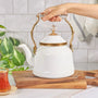 KARACA TROY VINTAGE KETTLE - Blanc