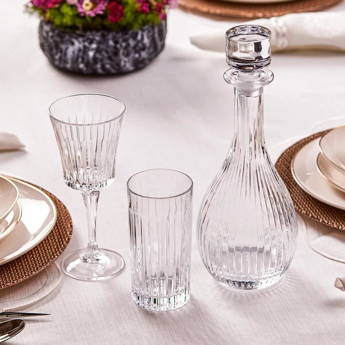 KARACA ENSEMBLE DE VERRE VERONA 25 PIECES 12 PERSONNES - ALINDA HOME