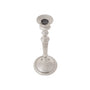 KARACA VICTORIA CANDLE HOLDER 23.5CM SILVER