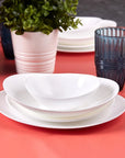 KARACA SERVICE DE TABLE WHITE PURE OPAL 6 PERSONNES