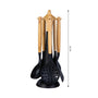 KARACA WOODLAND BLACK SET A USTENSILE 6 PIECES